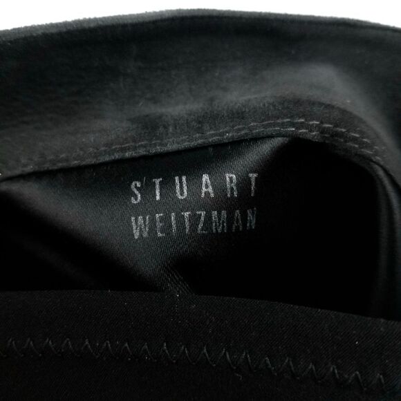 STUART‎ WEITZMAN Slate Gray Suede Leather Tall OTK Over The Knee Boots 6.5 - Picture 11 of 13